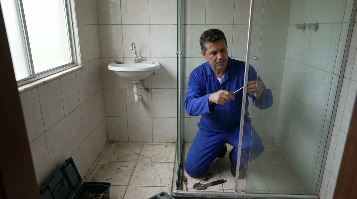 Troca de Roldanas e Trilhos em Curitiba‑PR